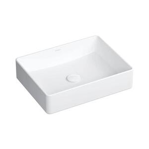 Imagine OMNIRES PASADENA470BP - Lavoar pentru blat PASADENA 47x36 cm, ceramică, alb lucios