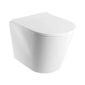 Imagine OMNIRES TAMPAMWBP - Vas WC suspendat cu capac SoftClose TAMPA ceramică/alb lucios