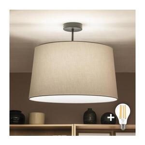 Imagine BRILAGI - Lustră LED aplicată CERIA 1xE27/60W/230V Ø 45 cm negru/gri