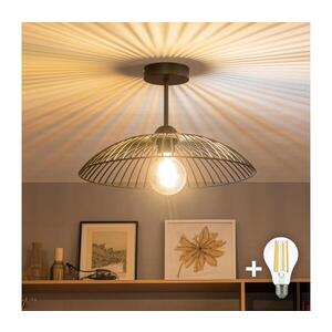 Imagine BRILAGI - Lustru LED aplicat CERIA WIRE 1xE27/60W/230V Ø 38 cm negru