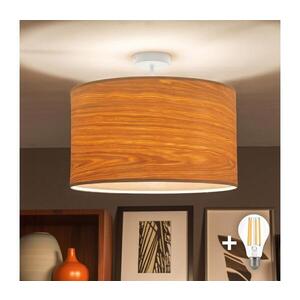 Imagine BRILAGI - Lustră LED aplicată CERIA 1xE27/60W/230V Ø 45 cm alb/bej