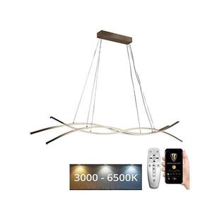 Imagine Lustră LED dimabilă aplicată LED/80W/230V 3000-6500K + telecomandă