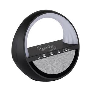 Imagine Globo 39907S - Lampă de birou reîncărcabilă LED RGBW Dot cu difuzor SOUNDRA LED/3, 5W/5V 1800 mAh