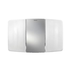 Imagine theben - Reflector LED de perete 2xLED/10W/230V argintiu IP55