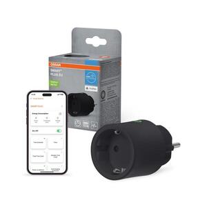 Imagine Osram - Priză inteligentă SMART+ MATTER SCHUKO 2300W/230V/10A Wi-Fi neagră