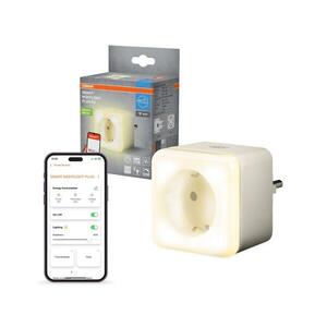 Imagine Osram - Priză SCHUKO LED dimabilă cu lumină de veghe SMART+ NIGHTLIGHT 230V Wi-Fi