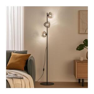 Imagine BRILAGI - Lampă de podea VULCANO 3xG9/8W/230V negru/fumuriu
