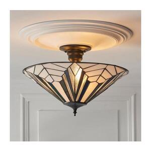 Imagine Endon 111895 - Lustră aplicată Tiffany ASTORIA 3xE27/10W/230V Ø 48 cm