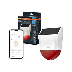 Imagine Osram - Alarmă solară de exterior SMART+ 5V IP65 Wi-Fi
