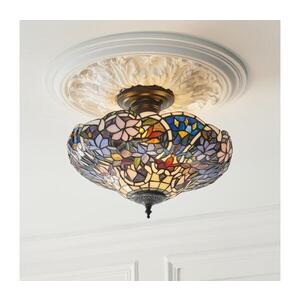 Imagine Endon 111915 - Plafonieră Tiffany SULLIVAN 3xE27/10W/230V Ø 40 cm