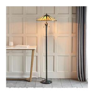 Imagine Endon 64041 - Lampadar Tiffany DARK STAR, 2xE27/60W/230V, Ø 49 cm