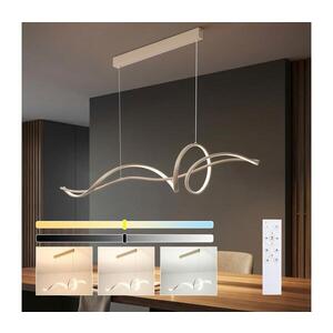 Imagine BRILAGI - Lustra LED dimabilă pe cablu SIGNATURE LED/55W/230V 120x23 cm bej + telecomandă