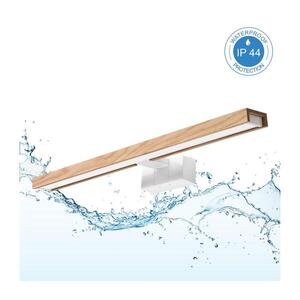 Imagine BRILAGI - Iluminare LED 3 în 1 pentru oglindă de baie WOODY MIRROR LED/12W/230V IP44 alb/stejar