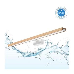 Imagine BRILAGI - Iluminare LED pentru oglindă de baie 3în1 WOODY MIRROR LED/15W/230V IP44 alb/stejar