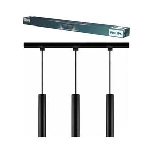 Imagine Philips - Lampă suspendată neagră pe cablu pentru sistemul de șină EASYLINK 3xGU10/7W/230V 1m