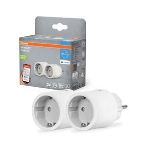 Imagine Osram - Set de 2 prize inteligente SMART+ MATTER SCHUKO 2300W/230V/10A Wi-Fi albe