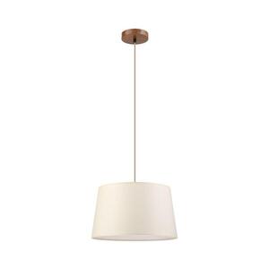 Imagine Lustră suspendată pe cablu AIDA 1xE27/15W/230V, Ø 35 cm, stejar/crem