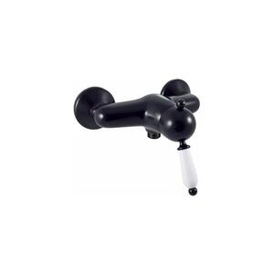 Imagine RAV Slezák L581.5CMAT - Baterie de duș LABE RETRO 12, 3 cm negru mat