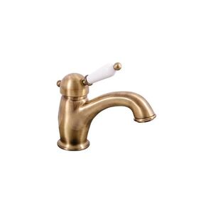 Imagine RAV Slezák L526.0SM - Baterie pentru lavoar LABE RETRO 15, 3 cm, alamă antichizată