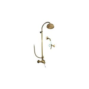 Imagine RAV Slezák L581.5/3SM - Set de duș cu baterie LABE RETRO, finisaj alamă antichizată