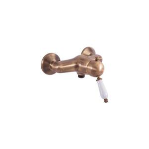 Imagine RAV Slezák L581.5SM - Baterie de duș LABE RETRO 12, 3 cm alamă antichizată