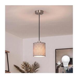 Imagine BRILAGI - Lustra LED suspendată pe cablu NUBILA 1xE27/60W/230V Ø 14 cm negru/gri