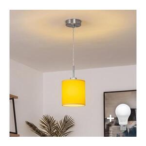 Imagine BRILAGI - Lustră LED pe cablu NUBILA 1xE27/60W/230V diam. 14 cm galbenă