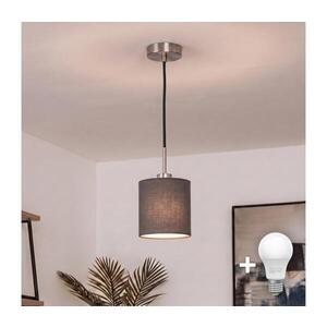 Imagine BRILAGI - Lustră LED NUBILA pe cablu 1xE27/60W/230V Ø 14 cm negru/antracit