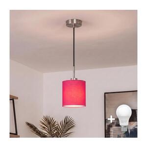 Imagine BRILAGI - Lustră LED pe cablu NUBILA 1xE27/60W/230V diam. 14 cm negru/roz