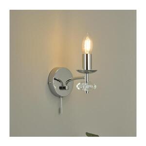 Imagine Där Lighting OLE0750 - Aplica de perete OLEANA, 1xE14/40W/230V, crom lucios