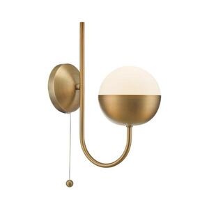 Imagine Där Lighting AND0742 - Aplică de perete ANDRE 1xE14/11W/230V alamă