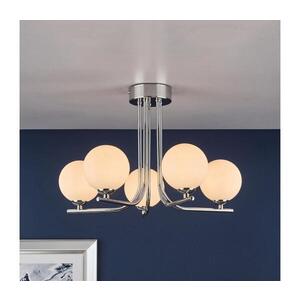 Imagine Där Lighting CRA5450-02 - Lustră pe tijă CRADLE 5xG9/25W/230V crom lucios