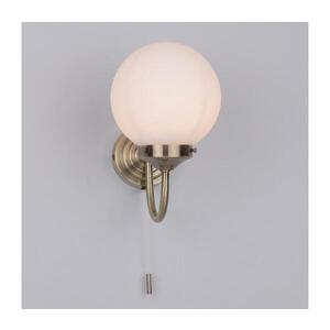 Imagine Där Lighting BAR0775 - Aplica de perete pentru baie BARCLAY 1xE14/40W/230V IP44 alamă