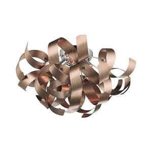 Imagine Där Lighting RAW0464 - Plafonieră RAWLEY 4xG9/25W/230V, finisaj cupru