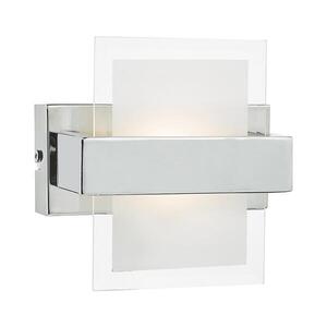 Imagine Där Lighting APT0750 - Aplică LED de perete APT LED/6W/230V 3000K crom lucios