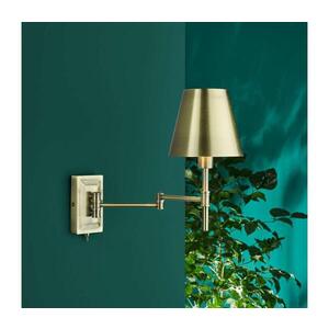 Imagine Där Lighting KEN0775 - Lampă de perete flexibilă KENSINGTON 1xE14/25W/230V alamă