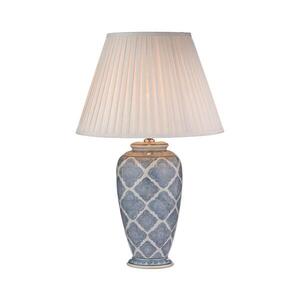 Imagine Där Lighting ELY4223 - Lampă de birou ELY 1xE27/60W/230V albastră
