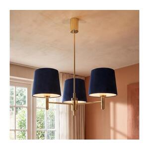 Imagine BRILAGI - Lustră pe tijă MONTE 3xE27/60W/230V, albastră/aurie