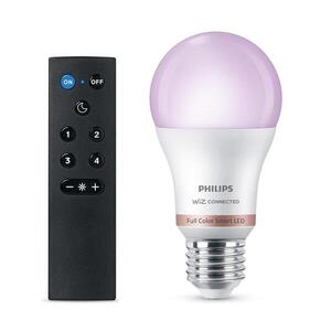 Imagine Bec LED RGB reglabil Philips SMART A60 E27/8, 5W/230V 2200-6500K + telecomandă