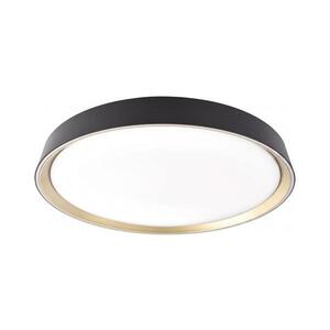 Imagine Plafonieră LED dimmabilă ILVI LED/45W/230V 2700-6500K Ø 50 cm negru/alamă + telecomandă inclusă