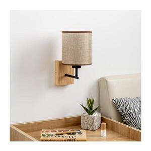 Imagine Lampă de perete BRILAGI NUBILA WOOD 1xE27/25W/230V stejar/maro