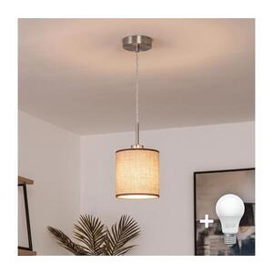 Imagine BRILAGI - Lustru LED suspendat pe cablu NUBILA, 1x E27/60W/230V, Ø 14 cm, maro