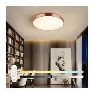 Imagine NEO 07322L-LED Lampă LED de tavan dimabilă NEO LITE SEMPLICI 60W/230V, diam. 60 cm, cupru, cu telecomandă