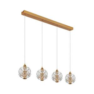Imagine Globo 16047-4H - Lustru LED suspendat pe cablu VIRINA LED/32W/230V 3000K auriu