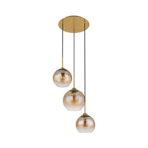 Imagine Globo 15788-3H - Lustră suspendată pe cablu JAMESSA 3xE27/60W/230V alamă