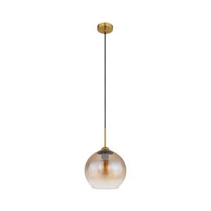 Imagine Globo 15788H - Candelabru suspendat pe cablu JAMESSA 1xE27/60W/230V, alamă