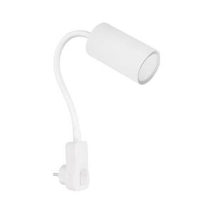 Imagine Globo 57911DPW - Spot de perete cu priză ROBBY 1xGU10/35W/230V, alb