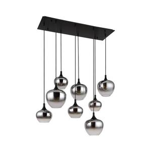 Imagine Globo 15548-8H - Candelabru suspendat pe cablu MAXY 8xE27/40W/230V negru