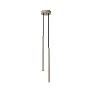 Imagine SL.2118 - Lustră suspendată pe cablu PASTELO 2xG9/8W/230V taupe