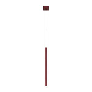 Imagine SL.2121 - Pendul pe cablu PASTELO 1xG9/8W/230V roșu